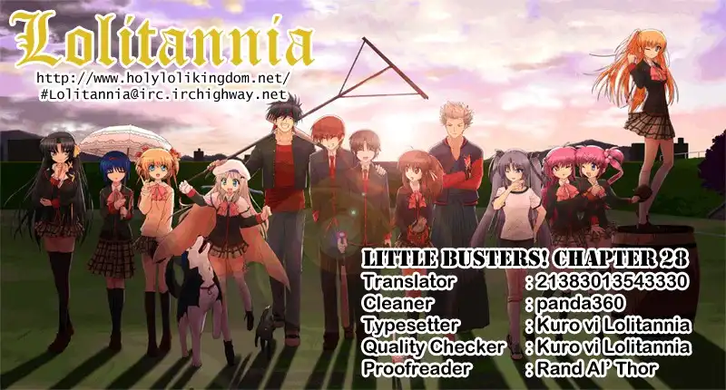 Little Busters! The 4-Koma Chapter 28 1